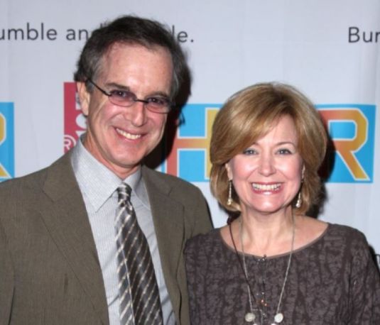 Garry Trudeau and Jane Pauley together