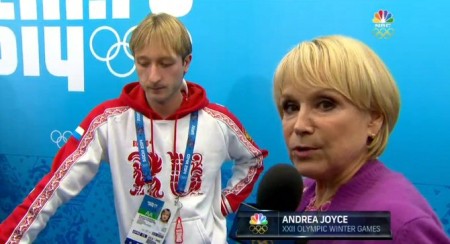 Andrea covering Olympic winter games for NBC