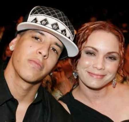 Yamilet's father Daddy Yankee with his wife Mireddys Yankee