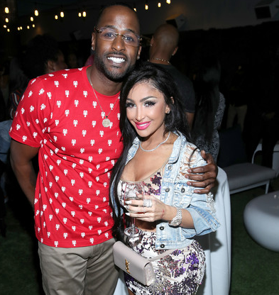 Jackie Long with his girlfriend Angel Brinks. partner, wife, relationship, girlfriend and dating records.