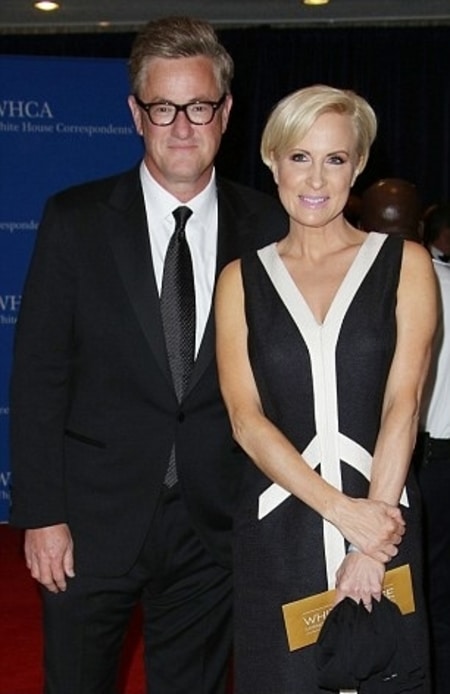Mika with her current husband Joe Scarborough