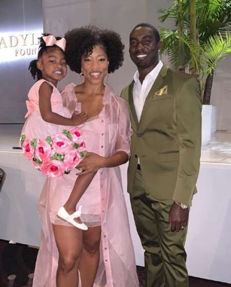 Morgan along with her hubby and daughter. know more about Morgan marriage, wedding date & venue, spouse, net worth and many more