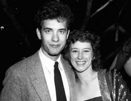 Tom Hanks and his first wife Samantha Lewes