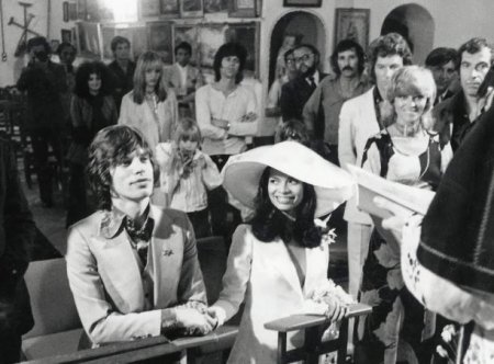 Mick and Bianca Jagger's wedding
