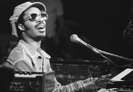 Young image of Stevie Wonder