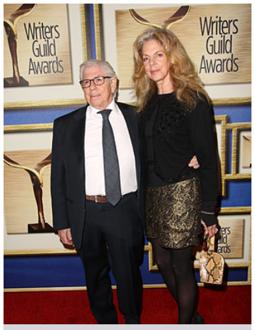 Carl Bernstein and Christine Kuehbeck at the Writers Guild Awards