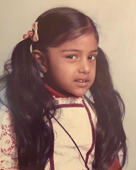 Tina Daheley at her early age