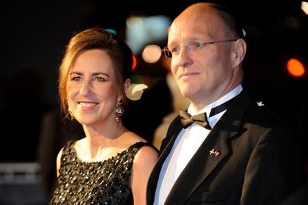 Alan Clements with his wife, Kirsty Wark.Know more about Alan's wedding date, married life and more.