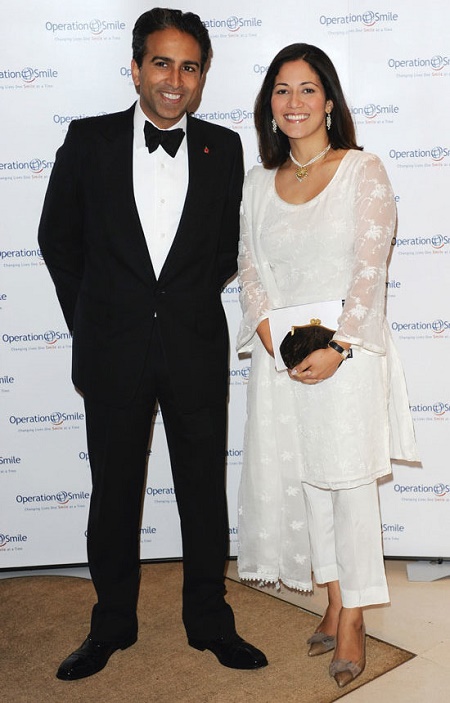 Mishal Husain wih her husband, Meekal Hashm.Know more about her married life, wedding, details, spouse and other marital data.