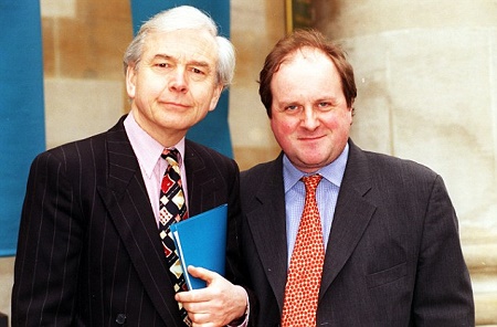 James Naughtie with his co-worker at BBC .Know about his salary, net worth.