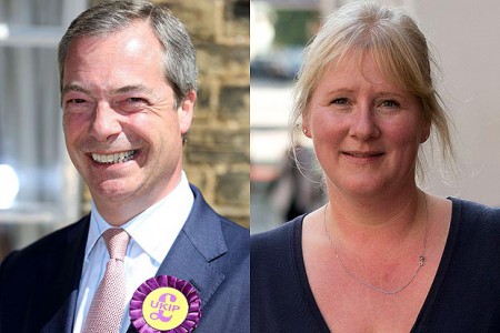 Nigel Farage with his second wife, Kirsten Mehr; Know about their relationship