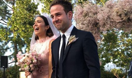 Mandy Moore and Taylor Goldsmith's wedding image; know about their dating history