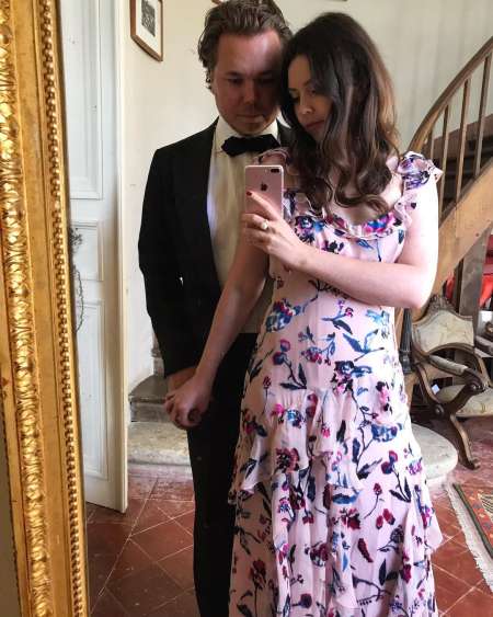 Tanya Taylor and her husband, Michel Pratte ready for wedding