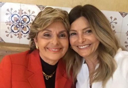 Image: Lisa with her mother, Gloria Allred