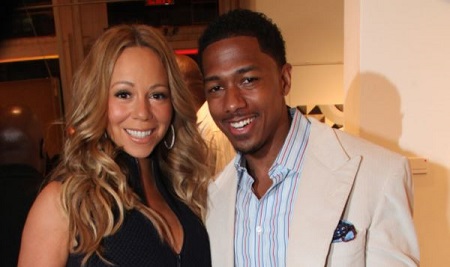 The host Nick Cannon was married to the singer Mariah Carey from 2008 to 2016.