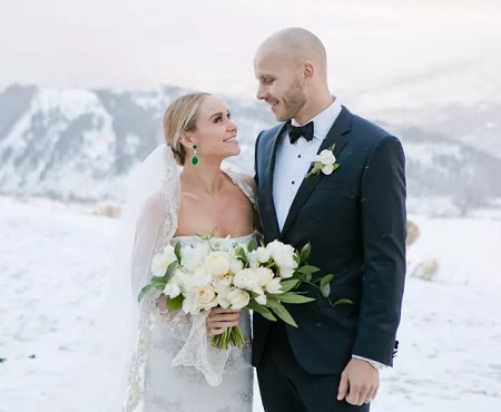  Becca Tobin and Zach Martin tied the wedding knot on December 3, 2016, in Jackson Hole, Wyoming.