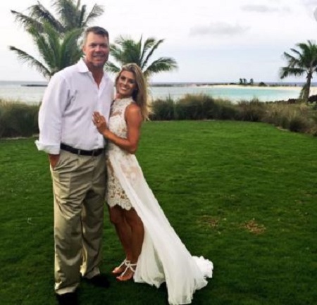 Taylor Higgins and Chipper Jones On Their Big Day