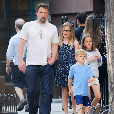 Ben Affleck shares two daughters and one son with his former wife,  Jennifer Garner