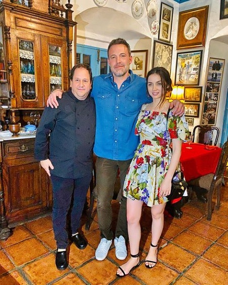 Ben Affleck spotted with Knives Out's co-starAna de Armas at the restaurant of Ivan Chef Justo