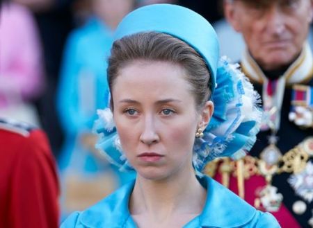 Erin Doherty played the young Princess Anne in the third series of Netflix drama, The Crown.