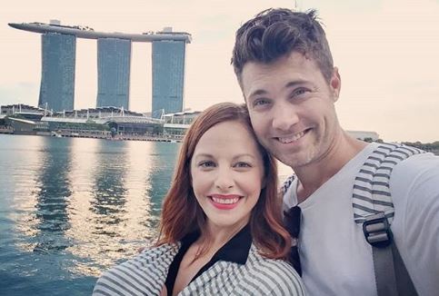 Amy Paffrath And Her Husband Drew Seeley During Their Vacation To Marina