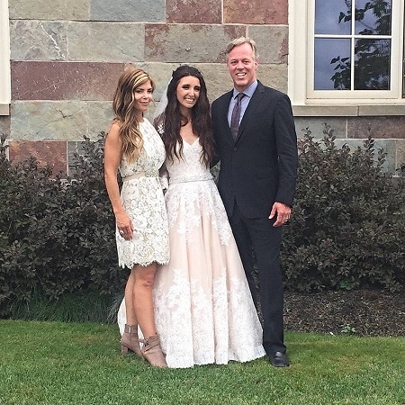 Amie Yancey's daughter Sarah got hitched to her husband, Mitch 
