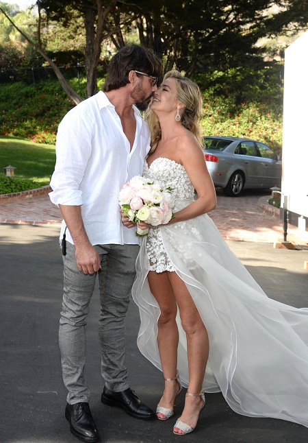  Denise Richards and Aaron Phypers at Their Wedding Day