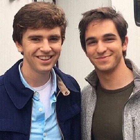  Bertie Highmore with his Older Brother, Freddie Highmore