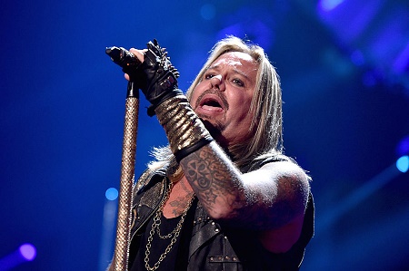 The former  lead vocalist of Motley Crue, Vince Neil has $50 Million Net Worth