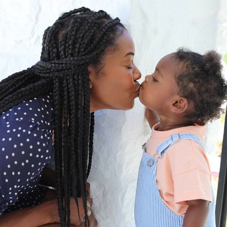 Kaavia James Union Wade With Her Mother, Gabrielle Union
