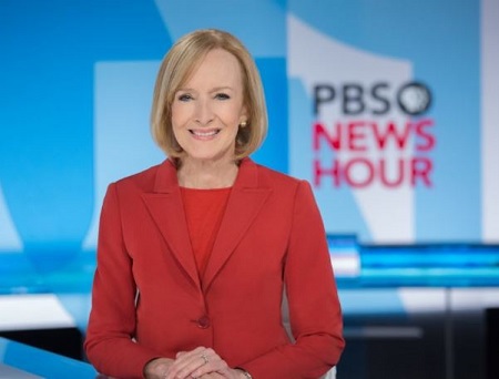 The PBS News Hour anchor Judy Woodruff has a net worth of $8 million.
