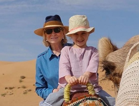 Martha Stewart with her granddaughter Jude Stewart