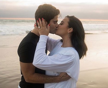 Max Ehrich and His Four Months of Girlfriend Turned Fiance, Demi Lovato