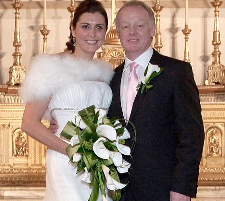  Les Dennis And Claire Nicholson During The Marriage Function