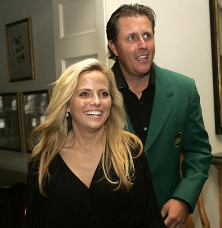  one of Golf's Most Famous Couples  Phil Mickelson and Amy Mickelson Were Married in 1996