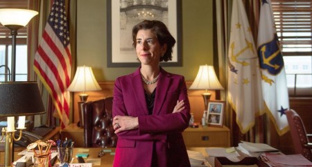 Rhode Island's first woman governor has an estimated net worth of $5 million.