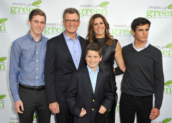Reilly with his wife and three sons, attending VERTE in 2013. 