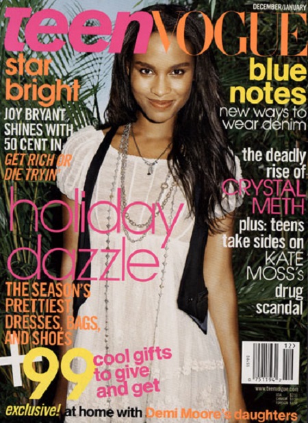 Joy Bryant's Cover shoot For Teen Vogue