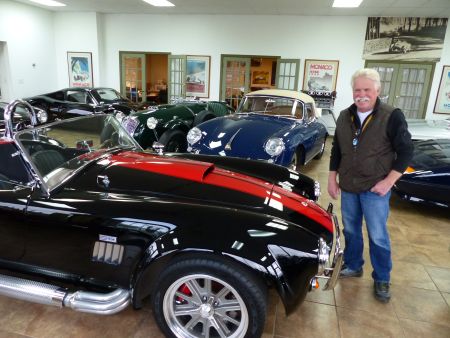 Wayne Carini and his car collections.