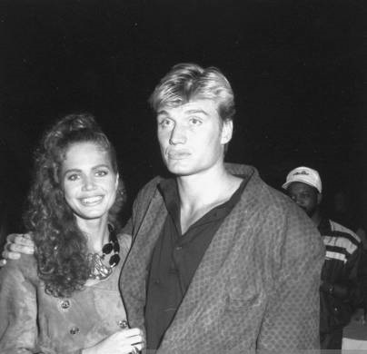 Dolph Lundgren And Former Model Girlfriend, Paula Barbier 