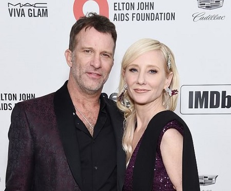 The actress Anne Heche and an actor Thomas Jane attended the Hollywood China Night Oscar together.