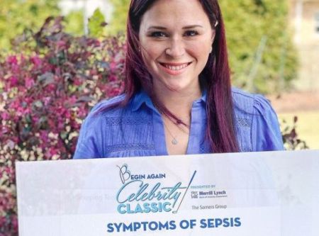 Audrey Hills suffered from Sepsis in 2015.