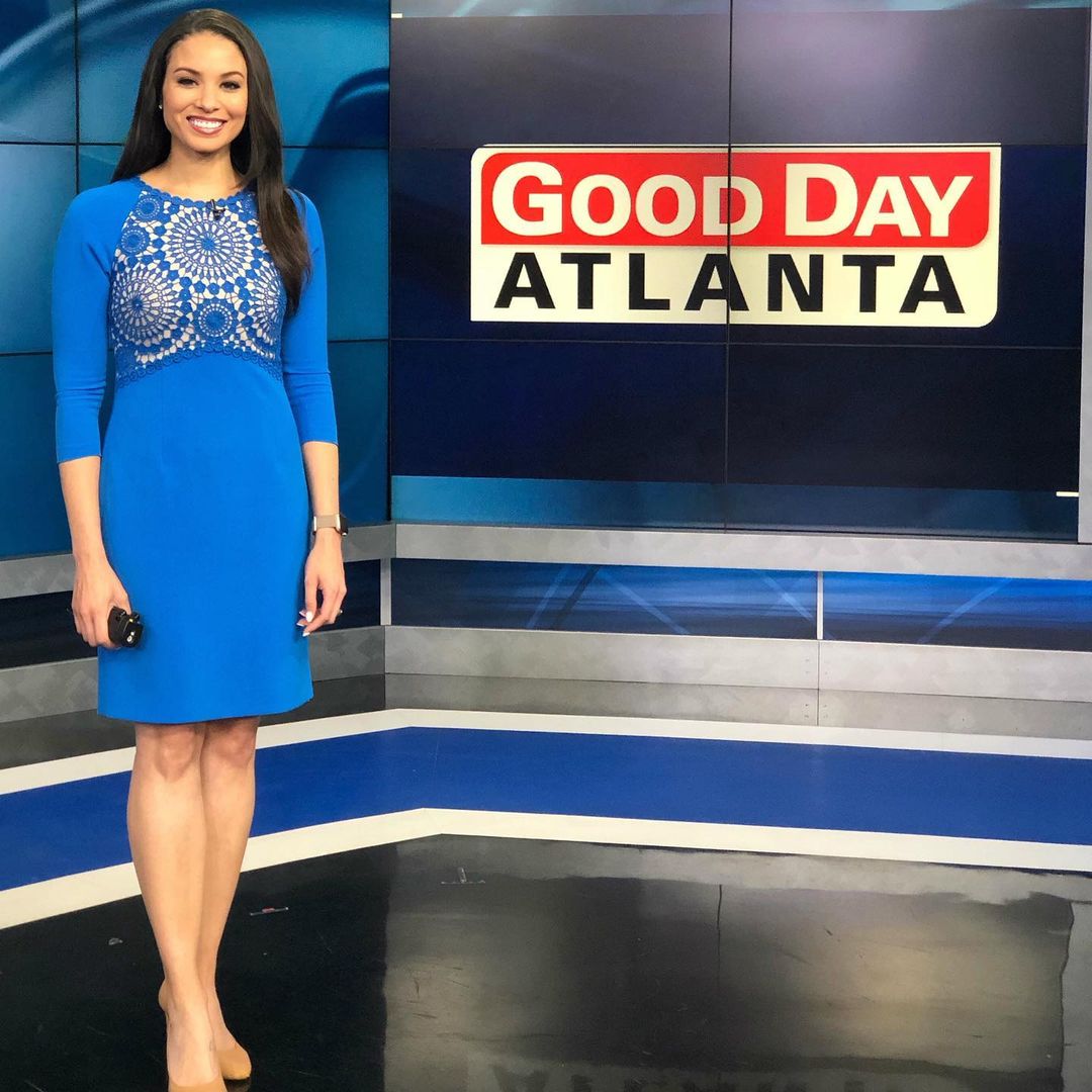 TV Anchor Alyse Eady AT Good Day Atlanta