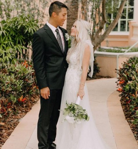 Keren Swanson and Khoa Nguyen are in a marital relationship since June 16, 2019.