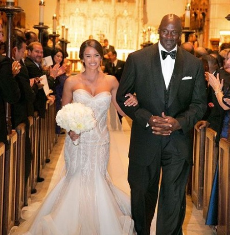 Yvette Prieto and Michael Jordan tied the wedding knot on April 27, 2013