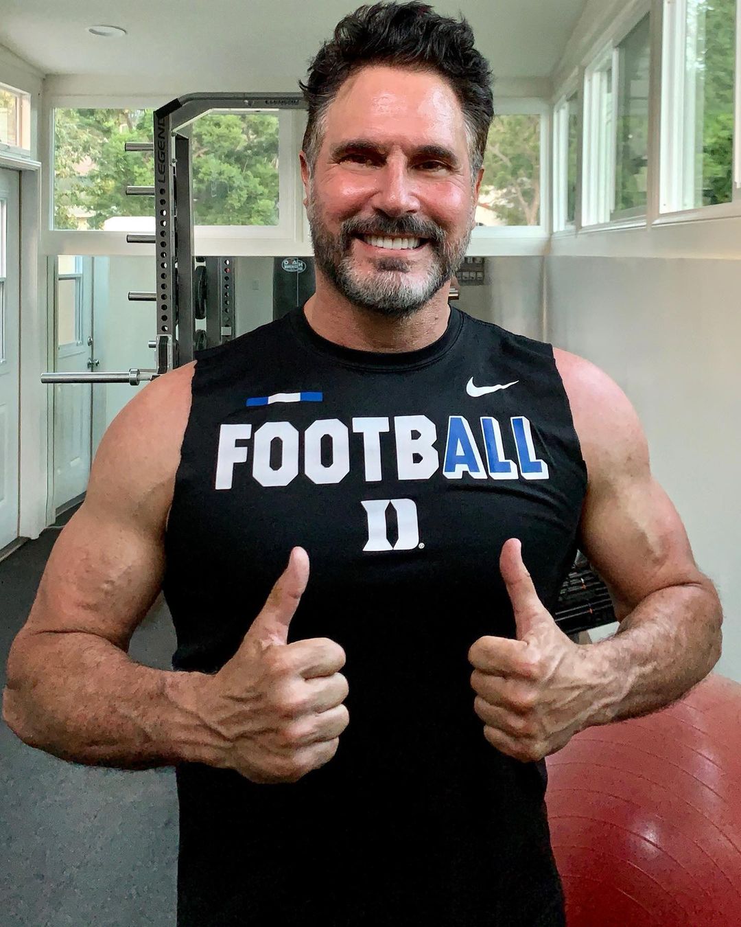Picture of Don Diamont wearing black tshirt