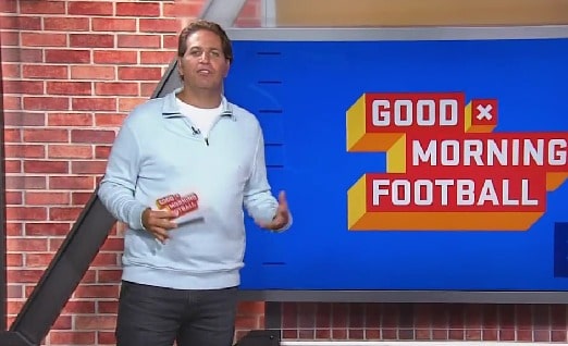 Peter Schrager hosting Good Morning Football on NFL Network