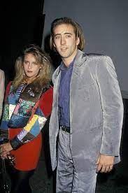Ami Dolenz with her ex-boyfriend Nicolas Cage