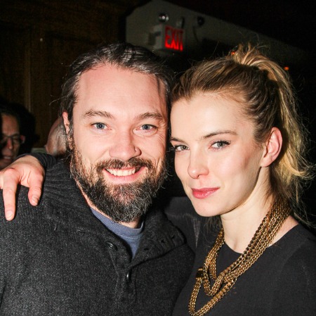 Betty Gilpin and her loving husband  Cosmo Pfeil. 