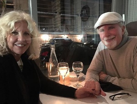 Nancy Allen with boyfriend, Jay in the dinner date